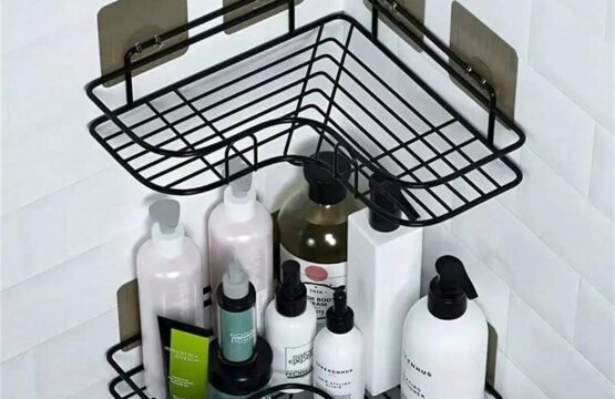 Triangular Self-Adhesive Corner Shelf - Image 4