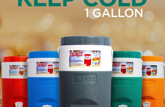 Lavenna Keep Cold Wide Mouth Water Cooler 1 Gallon