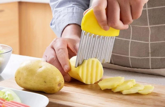 Wave Cutter Vegetable Chopper Chip - Image 2