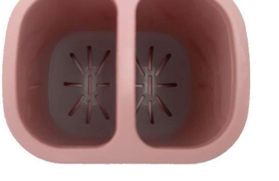 Ziba 2 Compartment Spoon Holder - Image 2