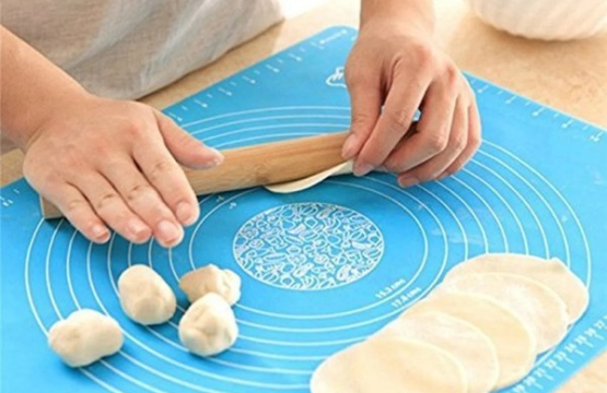 Silicone Rolling Baking Dough Mat Non Stick Heat Resistant Kitchen Mat - Image 4