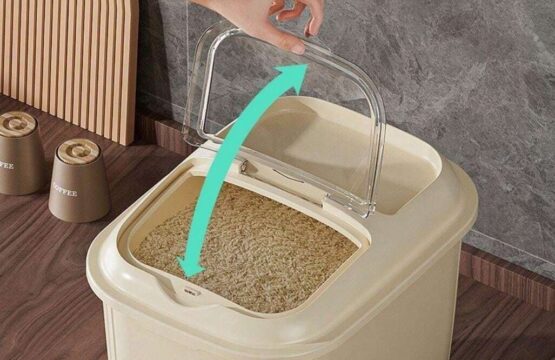 10Kg Rice Container Household Grain Storage Container Is Suitable For Moisture Retention And Insect Protection, Ideal For Storing Flour And Rice In High-Quality Barrels And Boxes, And Serves As A Food Container. - Image 8