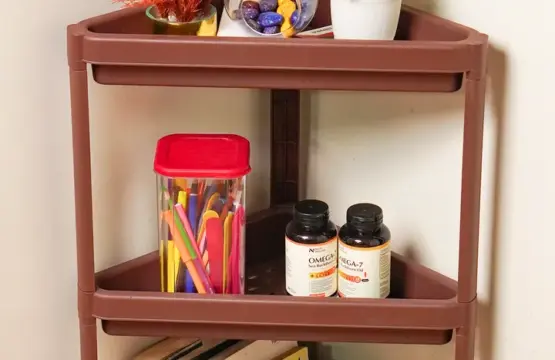 3-Tier Corner Rack