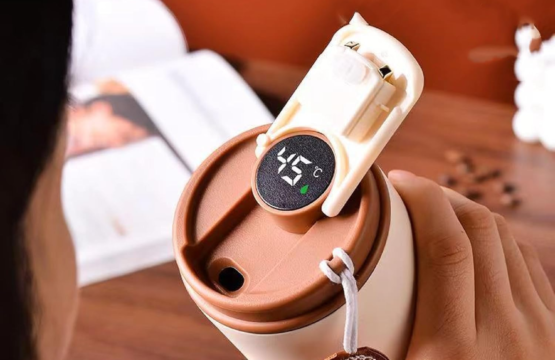 450ML Smart Display Stainless Steel Coffee Mug, Portable Tumbler Mug Led Temperature Display - Image 7