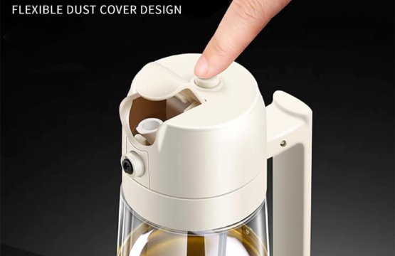 2 In 1 Glass Oil Spray Dispenser 450 ML for Smart and Healthy Cooking - Image 7
