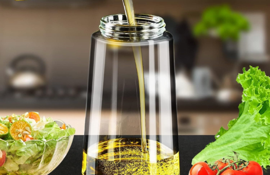 2 In 1 Glass Oil Spray Dispenser 450 ML for Smart and Healthy Cooking - Image 8