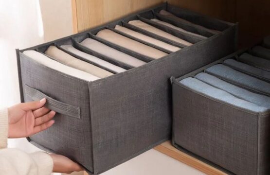 6 Grids Washable Wardrobe Clothes Organizer - Image 2
