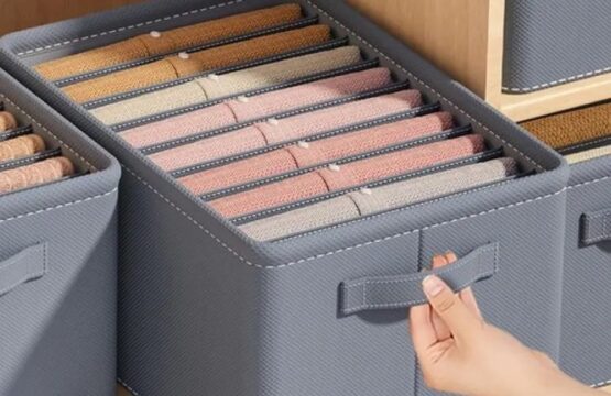 6 Grids Washable Wardrobe Clothes Organizer