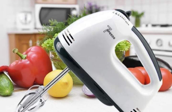 7 Speed Stainless Steel Electronic Egg Beater - Image 3