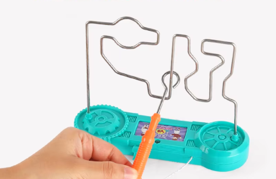 Buzz Wire Game for Kids Electric Shock Maze Touch Game Family Party Toy - Image 3