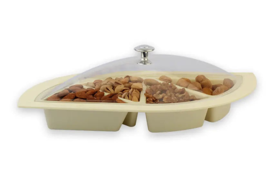 Deluxe Compartment Dry Fruit Serving Tray - Image 3