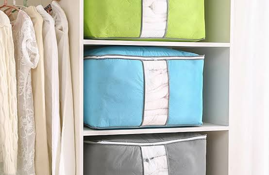 Foldable Clothes Storage Bag Set - Image 2