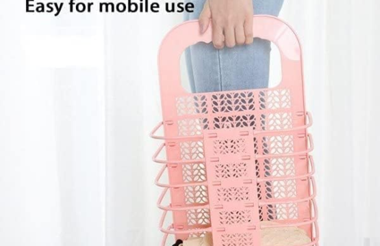 Folding Wall-Mounted Non-Perforated Storage Basket - Image 5