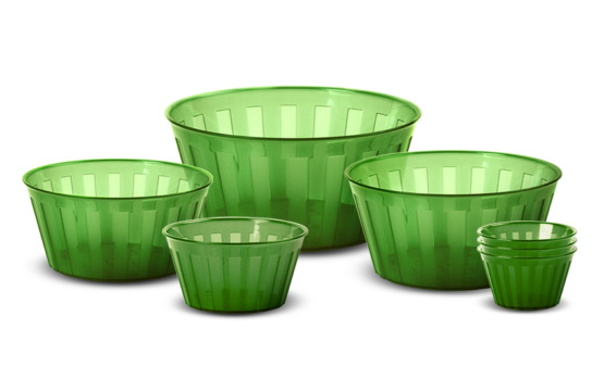 Milan Bowl Set (Pack of 7) | Nestable Multi-Size Serving & Mixing Bowls