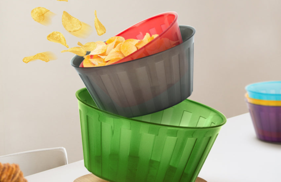 Milan Bowl Set (Pack of 7) | Nestable Multi-Size Serving & Mixing Bowls - Image 2