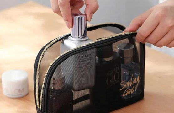 Net Cosmetic Organizer Pouch - Image 3