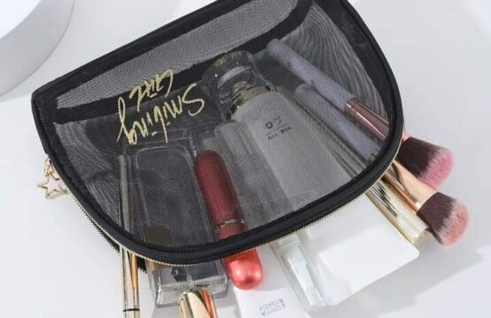 Net Cosmetic Organizer Pouch - Image 4
