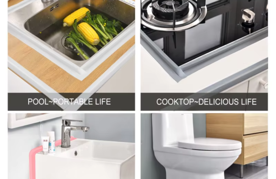 PVC Waterproof Wall Sticker Self-adhesive Sink Stove Crack Strip Kitchen Bathroom Bathtub Corner Sealing Waterproof Tape - Image 3