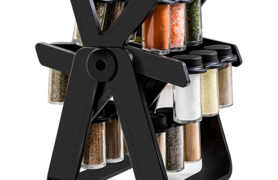 18-Piece Rotating Spice Jar Set - Image 2