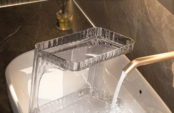 2-Tier Vanity Tray Shelf for Cosmetic Organizer - Image 6