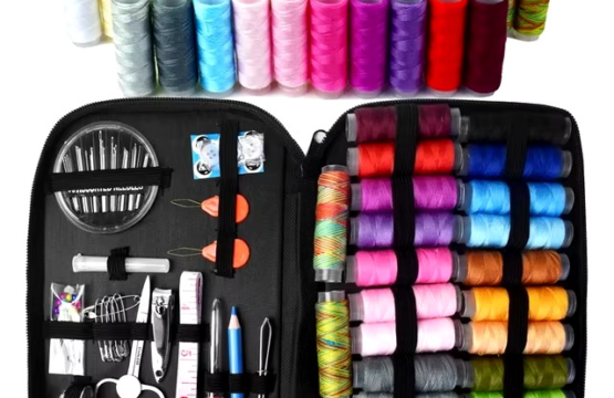98 Piece Portable Sewing Tool Kit with Premium Quality Bag - Image 4