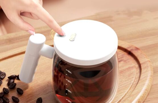 Electric Coffee Mug with Self-Stirring Feature - 400ml