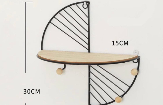 Nordic Iron Art Creative Wall Hanging Rack - Image 3