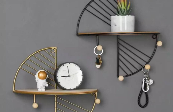 Nordic Iron Art Creative Wall Hanging Rack - Image 7