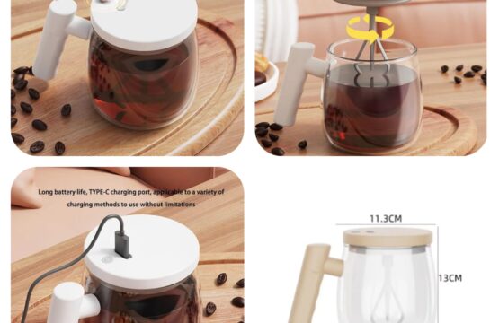 Electric Coffee Mug with Self-Stirring Feature - 400ml - Image 4