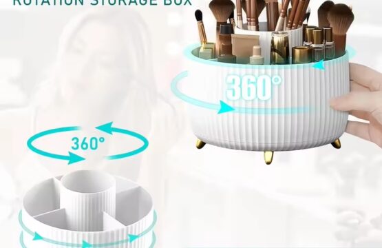 360° Rotating Makeup Organizer - Image 4