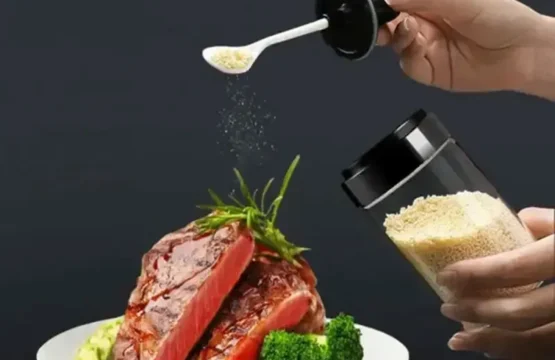 6pcs Rotating Spice Rack Glass - Image 5