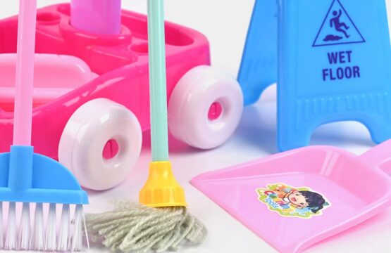 Cleaning Car Trolley Set For Kids - Image 2