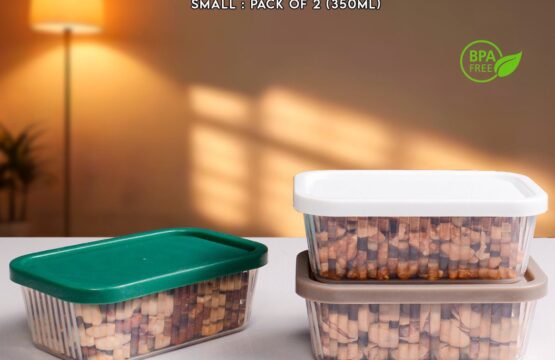 Crinkle Container Small (350 ml) 2pcs pack