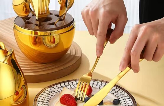 Flower Egg Shape Cutlery Holder Box Packing - Image 5