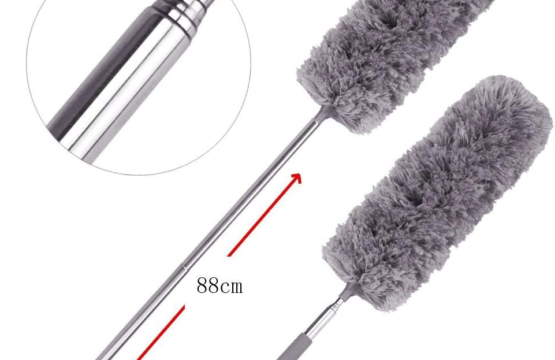 Flexible Gray Duster Big Size Cleaning Brush for Home and Car Dusting