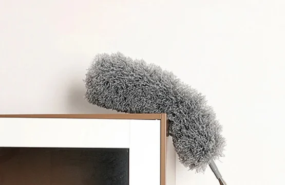 Flexible Gray Duster Big Size Cleaning Brush for Home and Car Dusting - Image 5