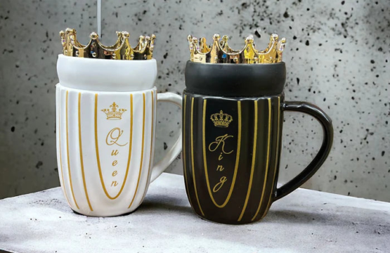 King Queen Couple Mug - Image 2