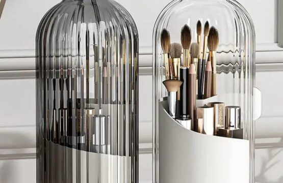 Luxury 360 Rotating Makeup Brush Holder - Image 3