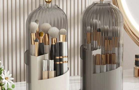 Luxury 360 Rotating Makeup Brush Holder - Image 2