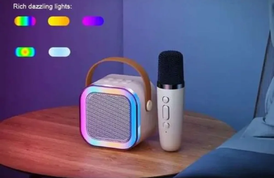 Mini Audio Microphone Wireless Bluetooth Speaker - Image 4