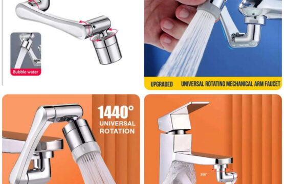 Multi Functional Anti Splash Rotating Faucet for Kitchen and Bathroom Use
