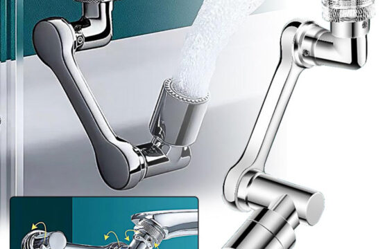 Multi Functional Anti Splash Rotating Faucet for Kitchen and Bathroom Use - Image 4