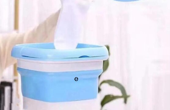 Foldable Electric Mini Washing Machine With Dryer Option