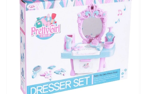 Pretty Girl Dresser Set For Kids Playing Toy - Image 2