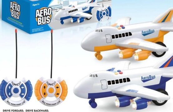 Remote Controlled Aerobus Plane RC Vehicles Playset