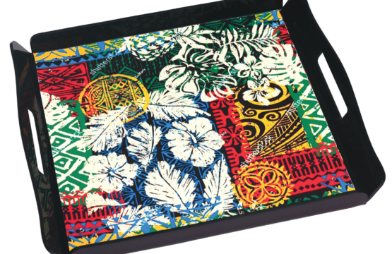 Urban Trends Magical Black Tray