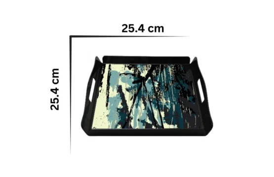 Urban Trends Magical Black Tray - Image 4