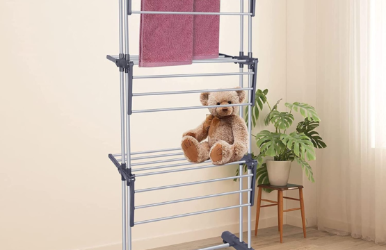 3 Tier Clothes Rack Stainless Steel - Image 4