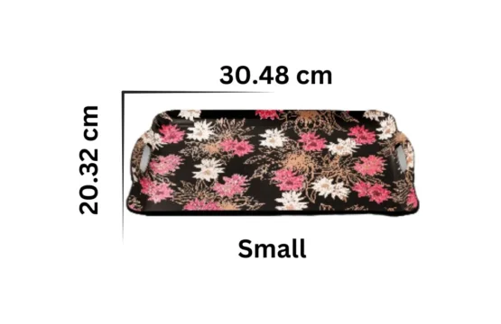 Urban Trends Magical Black Tray Large (B1) - Image 3