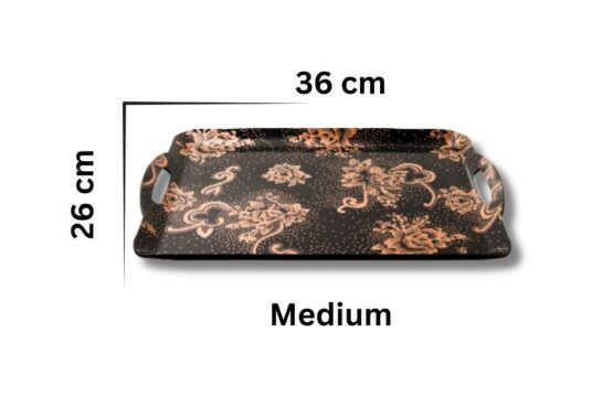 Urban Trends Magical Black Tray Large (B2) - Image 4